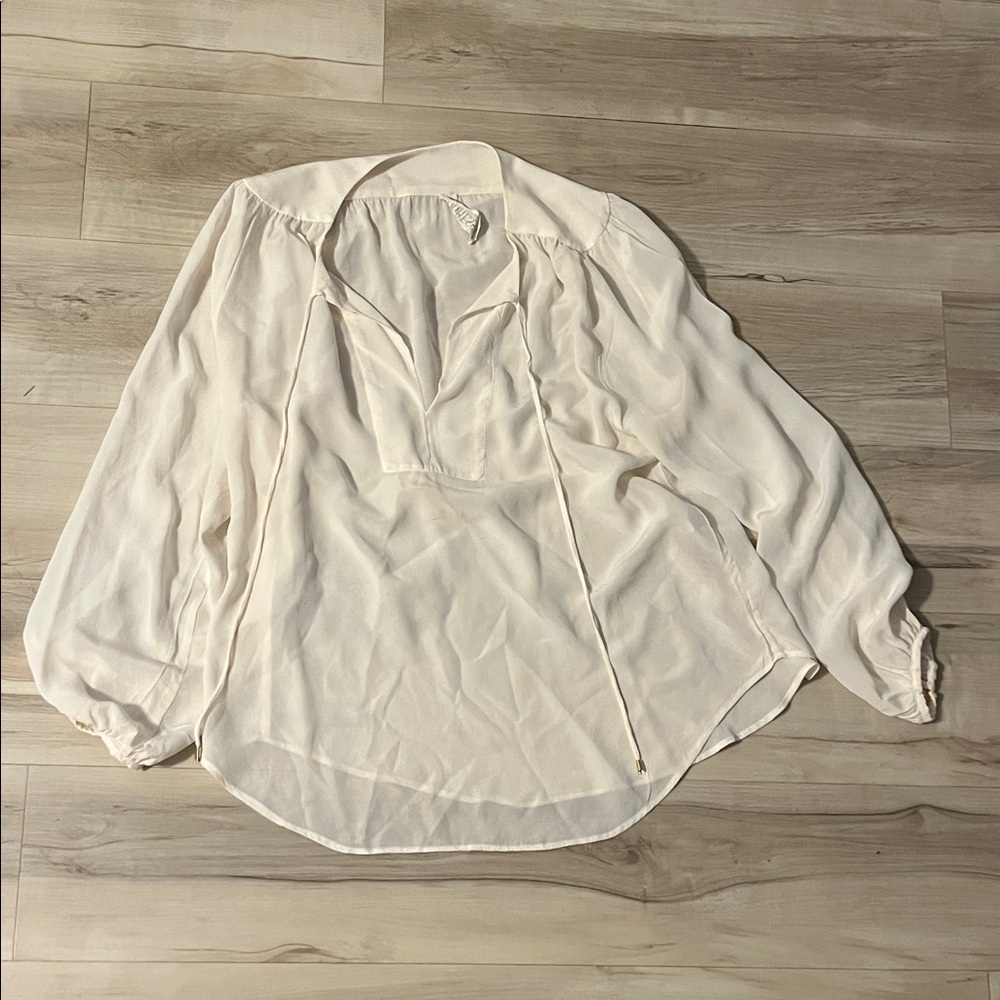 Tigress Cream Women's Blouse